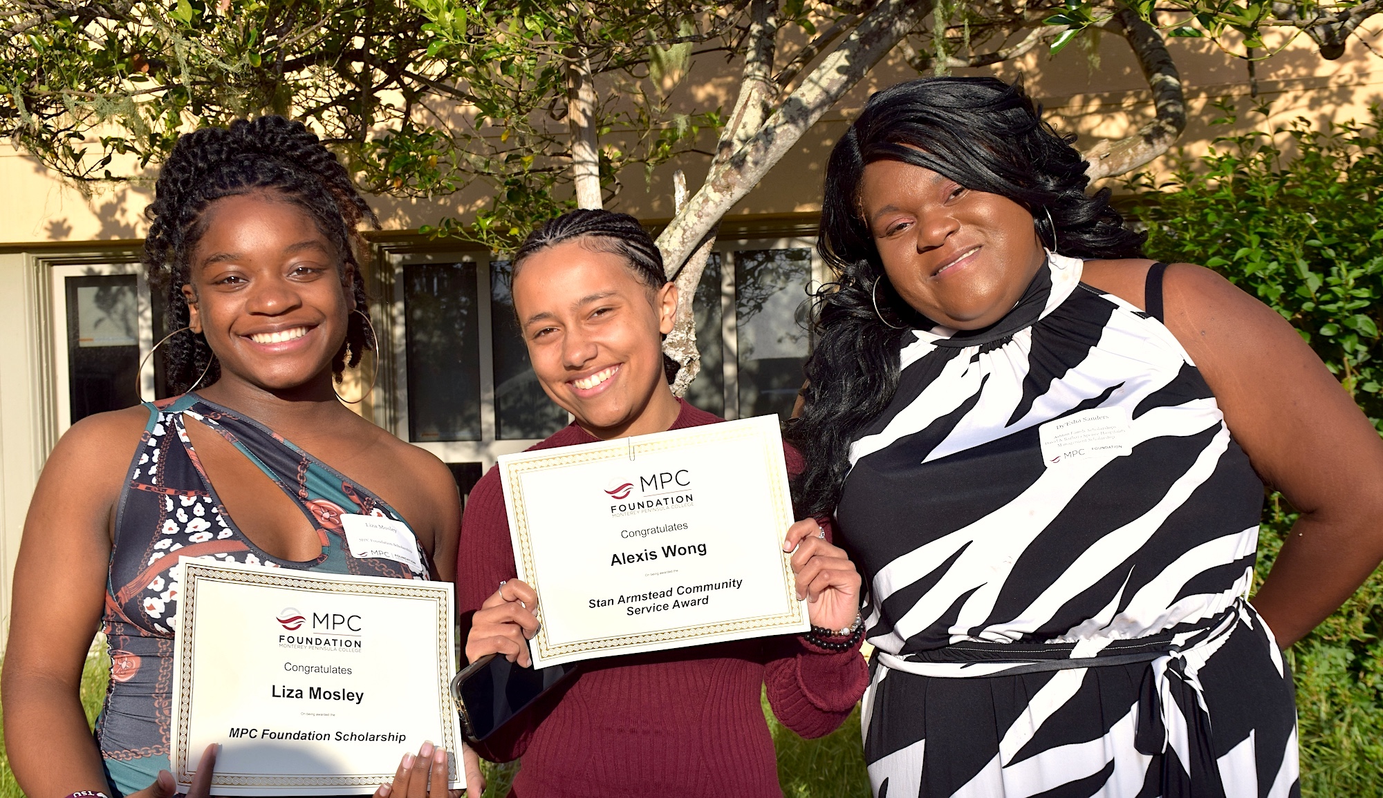 MPC Students at Scholarship Ceremony