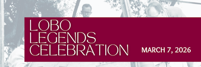 Lobo Legends Celebration Graphic